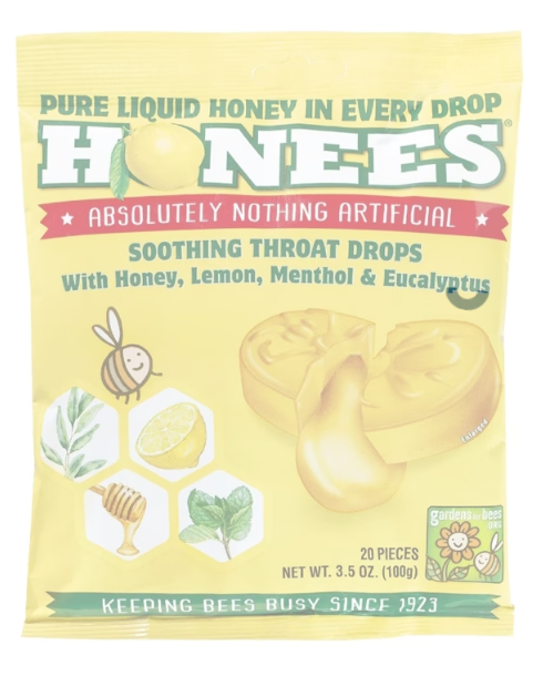 Honees Lemon Cough Drops