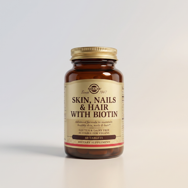I5, Skin Nails and Hair plus Biotin, 60 Tabs, Solgar
