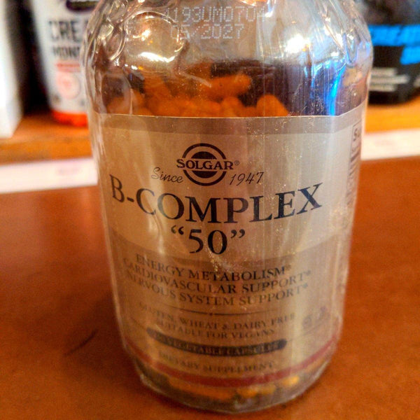 C1, B-Complex "50", 250 Veg Caps, Solgar