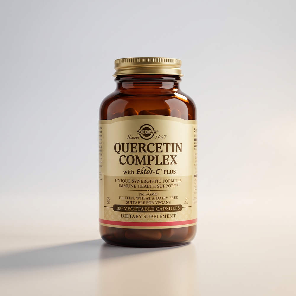 C3, Quercetin Complex with Ester-C Plus, 50 Veg Caps, Solgar