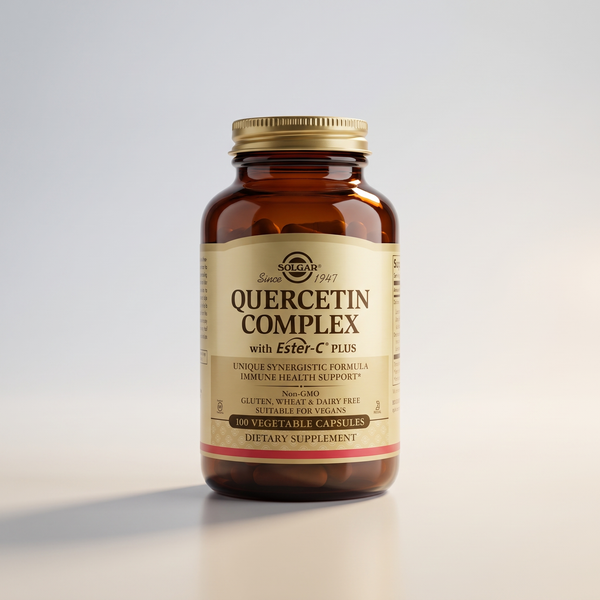 C3, Quercetin Complex with Ester-C Plus, 50 Veg Caps, Solgar