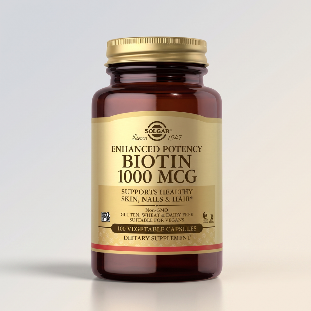 C1, Biotin, 1000 mcg, 100 Veg Caps, Solgar