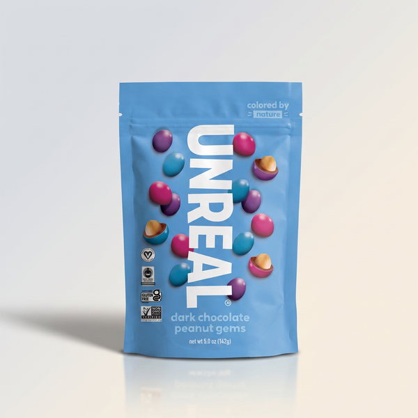 Dark Chocolate Peanut Gems, Unreal