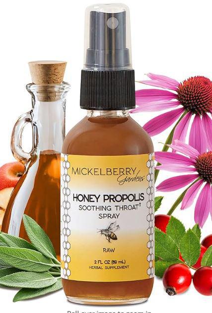 H4, Honey Propolis Throat Spray 6-Pack Display