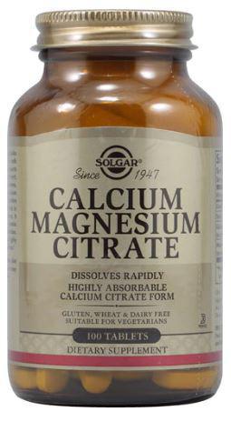 F2, Solgar Calcium Magnesium Citrate