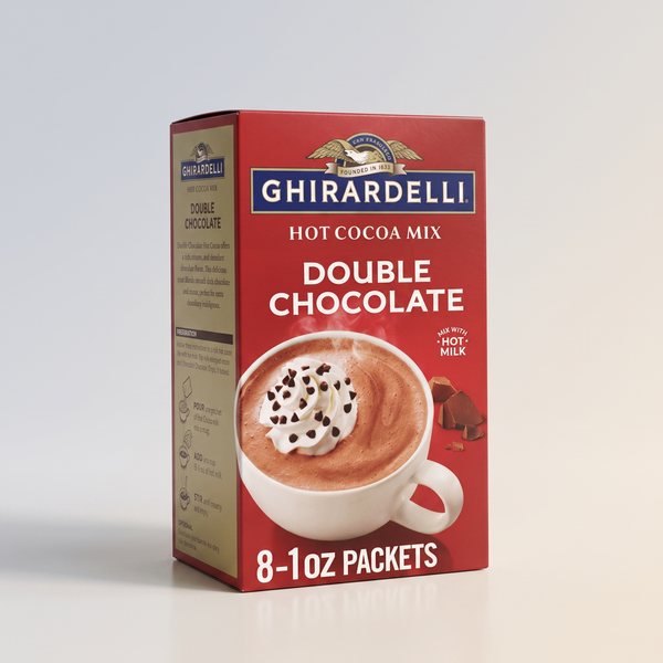 DOUBLE CHOC HOT CHOCOLATE, Ghirardelli