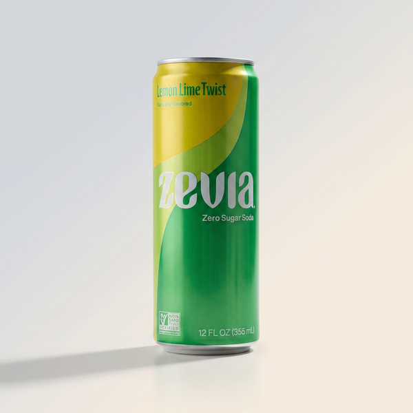 ZEVIA SODA LEM LIME TWST