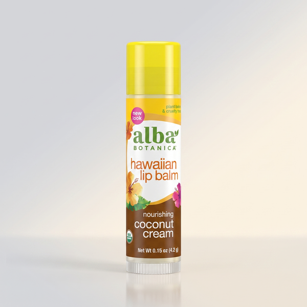 Alba Botanica - Coconut Cream Lip Balm - .15 OZ