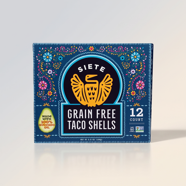 Grain Free  Taco Shells, Siete