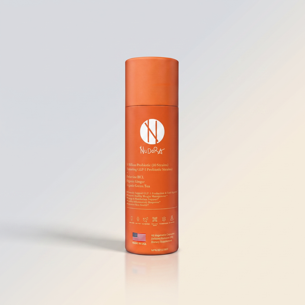 probiotic herbal blend, orange, Nudora