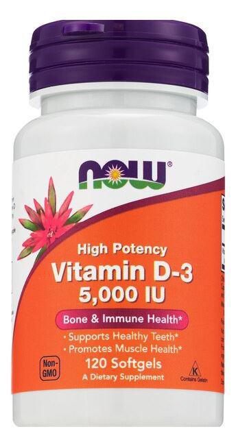 D2, Vit D-3 5000Iu