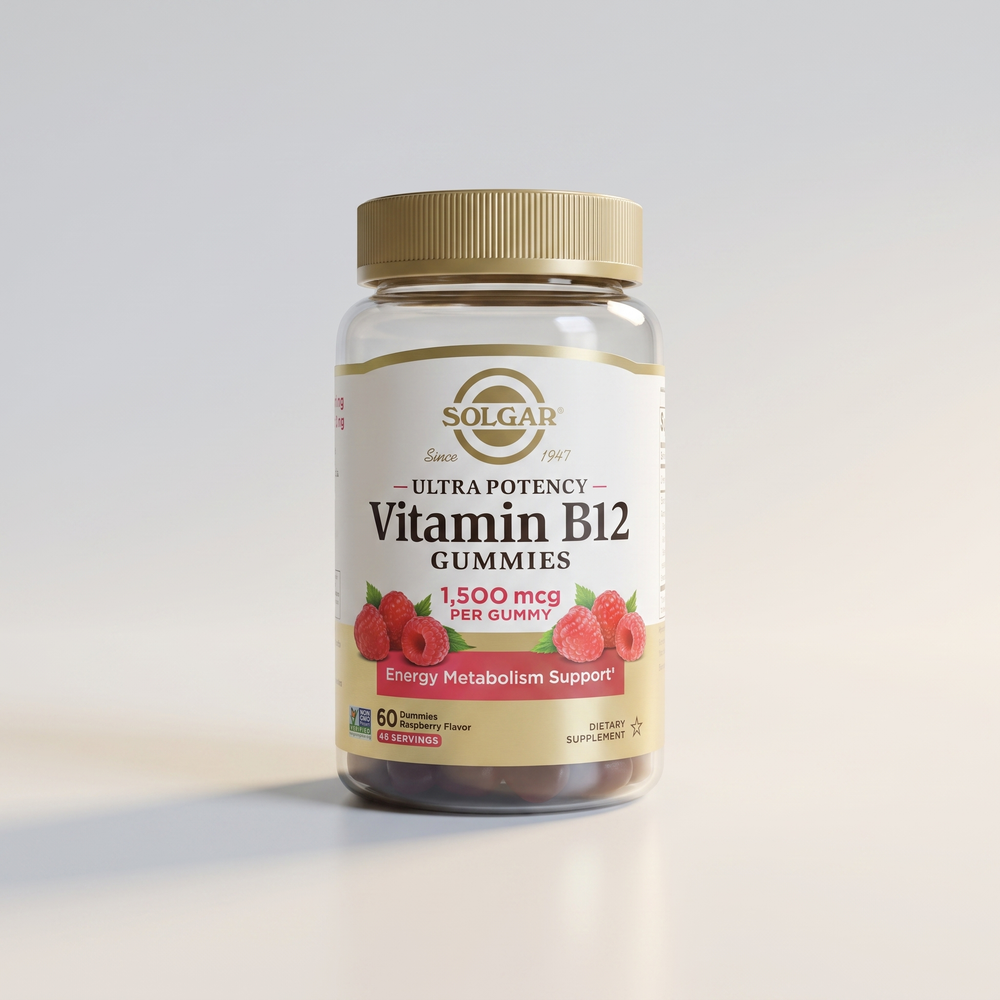 C2, Vitamin B12 1500mcg Gummies 60ct, Solgar