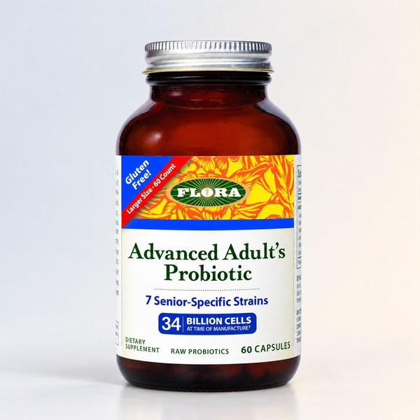FLORA Advanced Adult's Blend Probiotic, 34 Billion