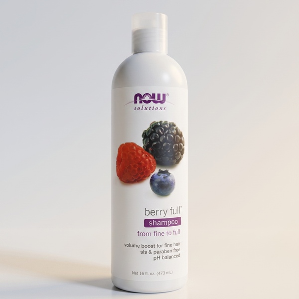 Shampoo, Volumizing, Berry, NOW