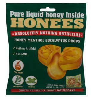 Honees Menthol Cough Drops