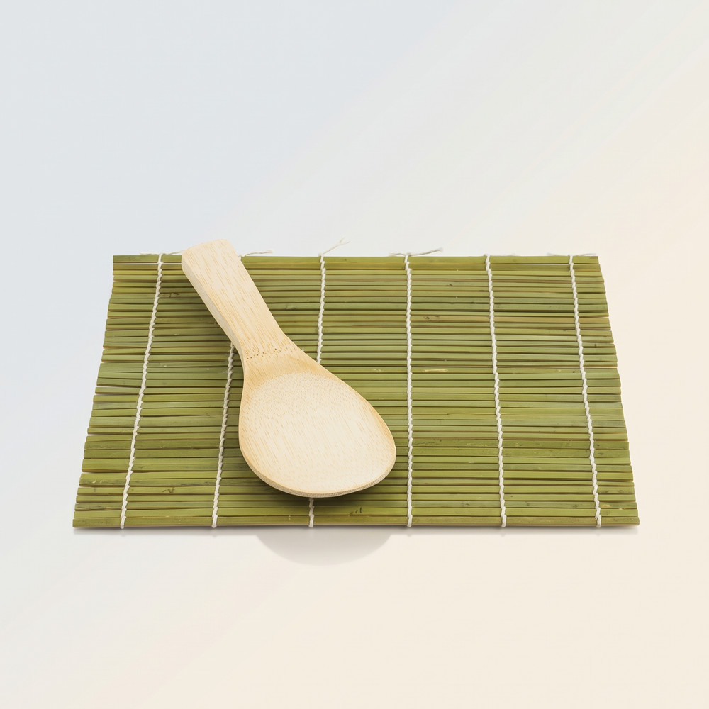 Sushi Mat W/Bamboo Paddle ACC
