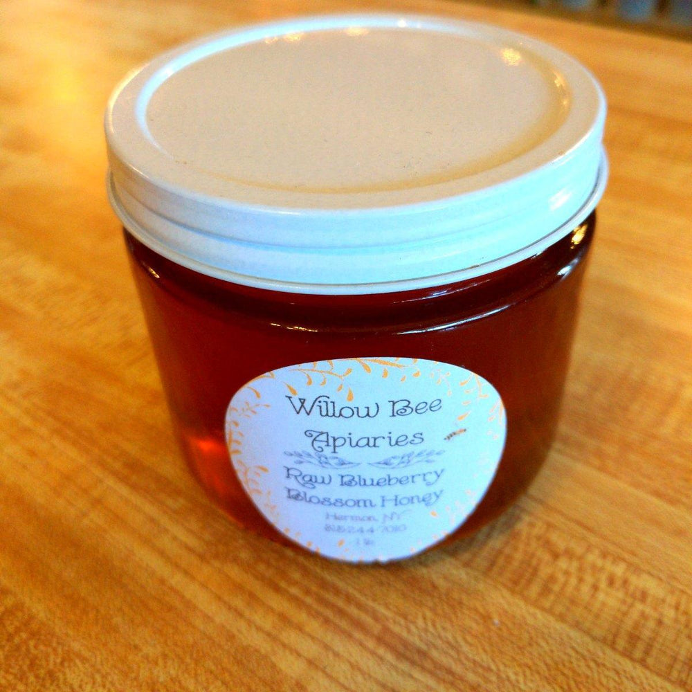 Blueberry honey 1 lb, Willow Bee