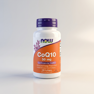 B3, CoQ10 50mg, 100ct, NOW
