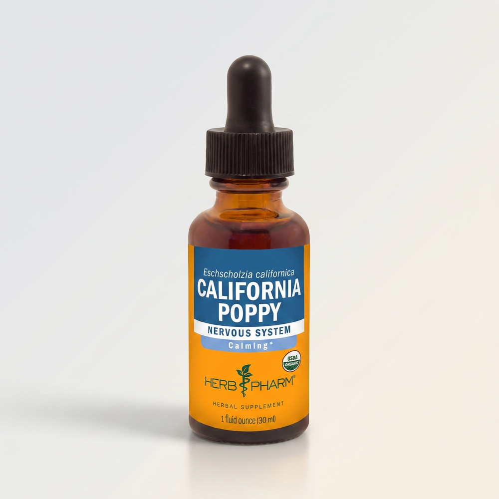 California Poppy Extract, 1 oz, Herb Pharm