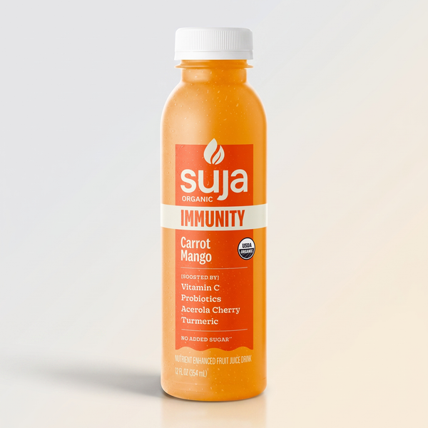 Immunity Carrot-Mango Fruit Juice Drink, 12oz, Suja
