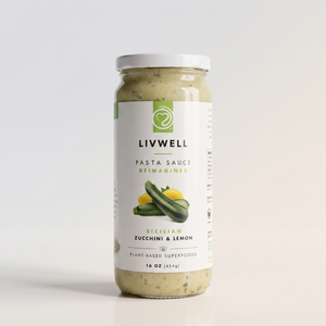 Zucchini & Lemon Pasta Sauce, 16oz, Livwell Copy