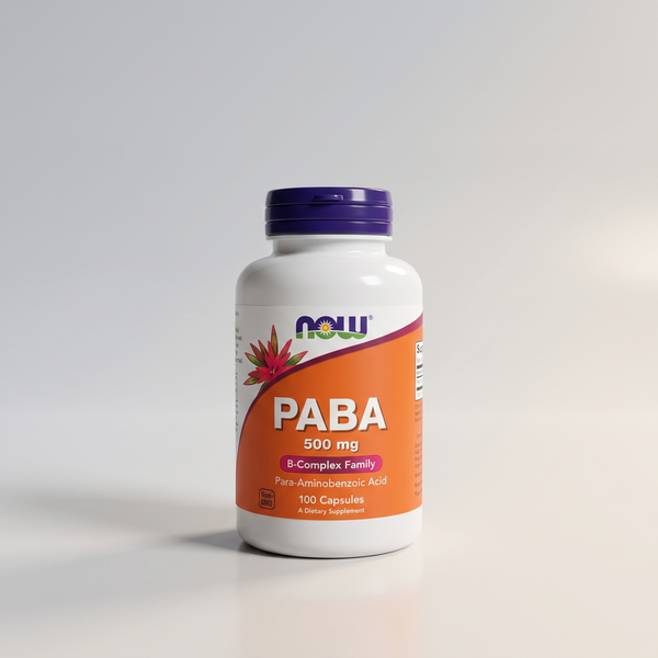 C2, PABA, 500 mg, 100 Veg Caps, NOW