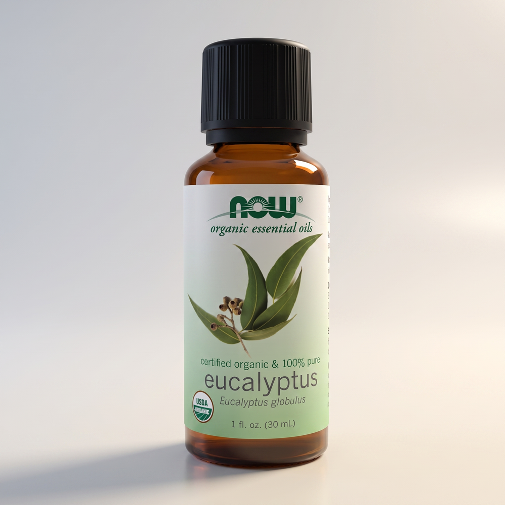 NOW EO, ORGANIC Eucalyptus oil