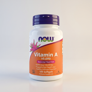 C1, Vitamin A 10000, 100 Softgels, NOW