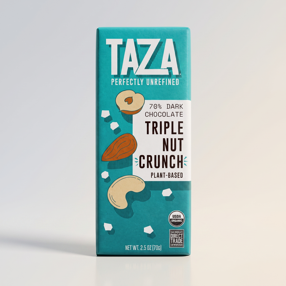 Triple Nut Crunch, Taza Bars