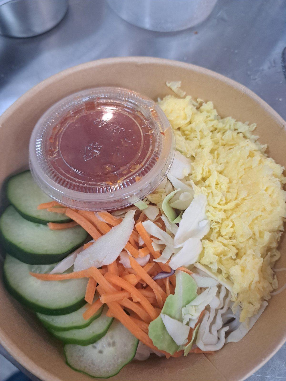 Vegetarian Rice Vermicelli Bowl