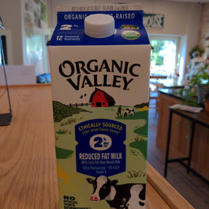 2% Milk,  1/2 Gallon, Organic Valley