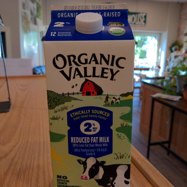 2% Milk,  1/2 Gallon, Organic Valley