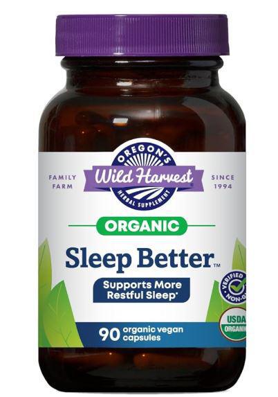 I4, Sleep Better, Organic, Oregon's Wild Harvest