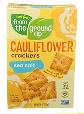 Cauliflower Sea Salt Crackers