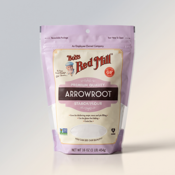 Bob's Red Mill Premium Quality Arrowroot Starch/Flour | 16 Oz Package