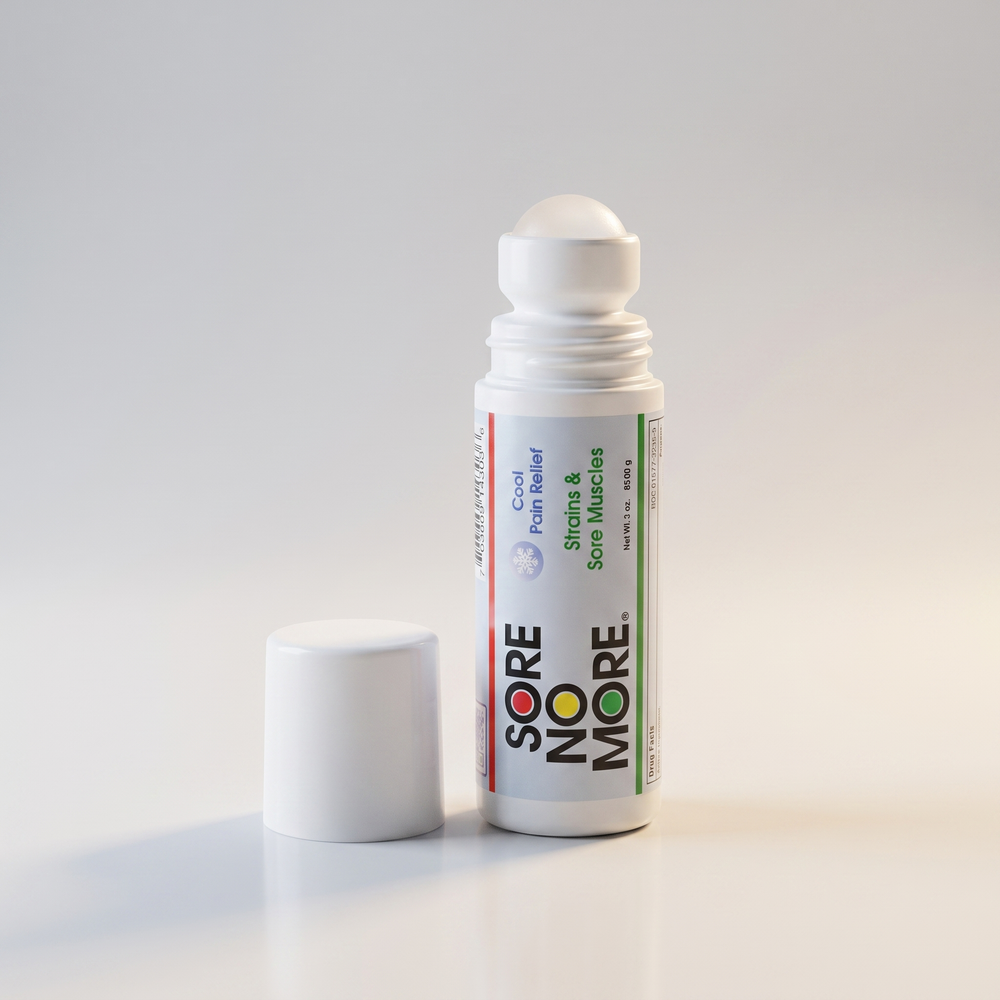 J2-12, Sore No More, Cool Therapy, Natural Pain Relieving Gel (10/26)