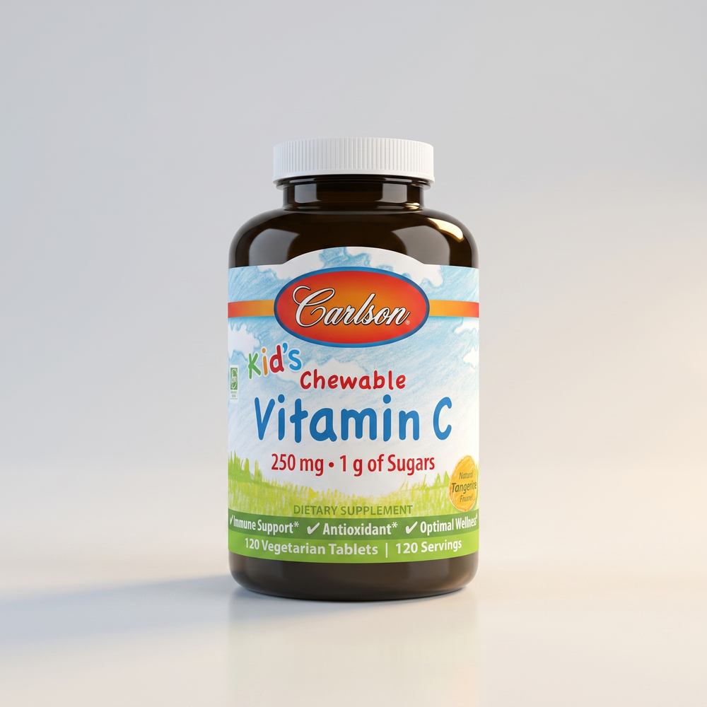 A5, Carlson Labs Kids Chewable C - 120 Tablets (11/27)