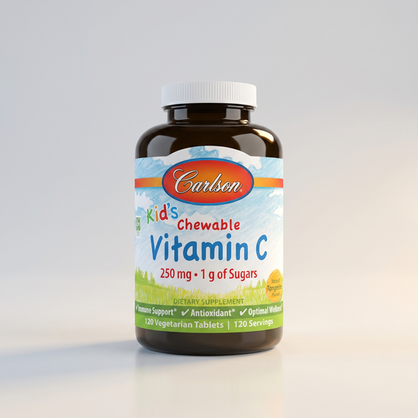 A5, Carlson Labs Kids Chewable C - 120 Tablets (11/27)