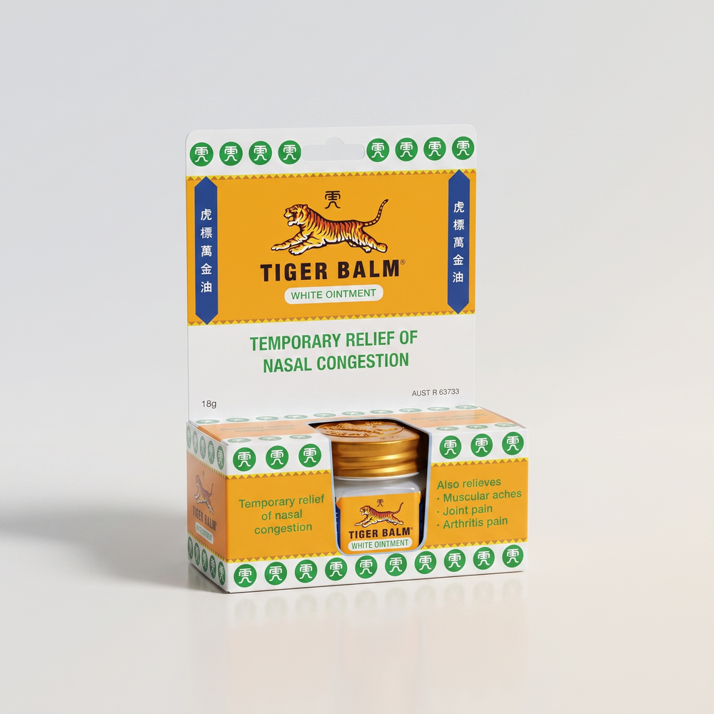 K-2, TIGER BALM WHITE SMALL (01/26)