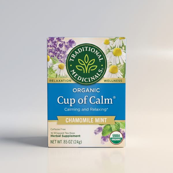 Cup Of Calm, Chamomile Mint, Trad Med