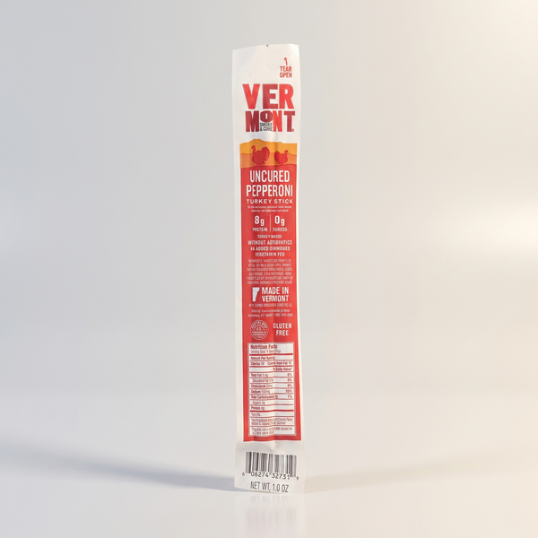 Uncured Turkey Pepperoni Sticks, VT&S