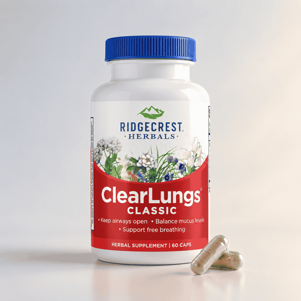 ClearLungs, Respiratory, Ridgecrest Herbals