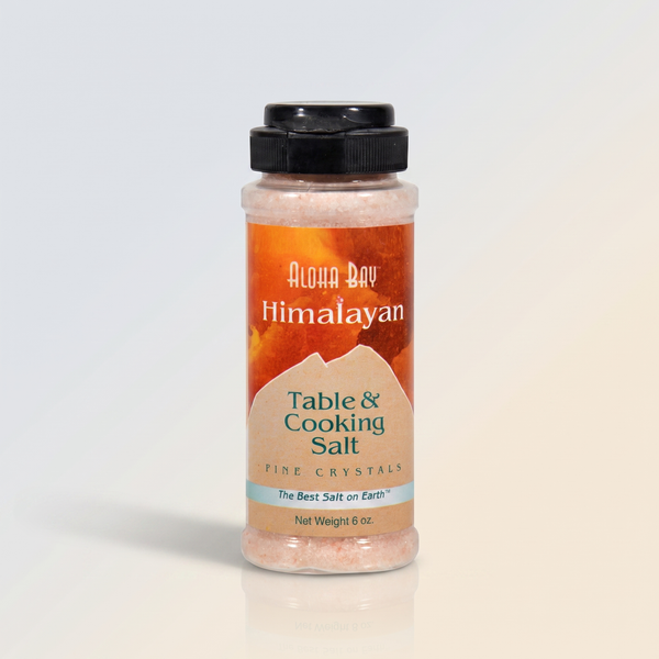 Aloha Bay Himalayan Table and Cooking Salt  6 Oz