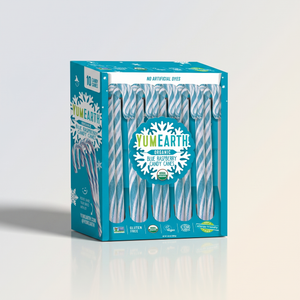 Candy Cane Blue Raspberry, Yum Earth
