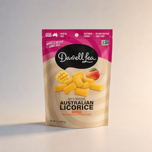 DARRELL LEA LIQUORICE BAG - MANGO 7oz 8/c