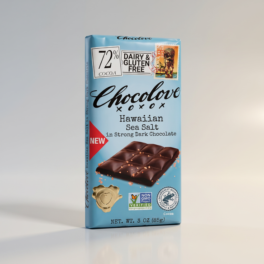 Hawaiian Sea Salt Dark Chocolove