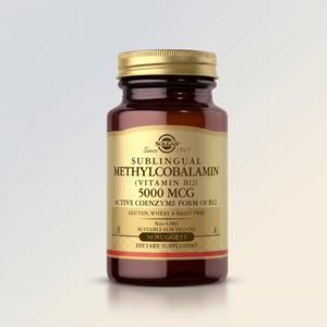 C2, Sublingual Methylcombalamin, Vitamin B-12, 5000 mcg, 30 Nuggets, Solgar