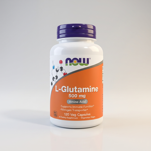 B1, L-Glutamine, 1000 mg, 120 Veg Caps,  NOW Sports