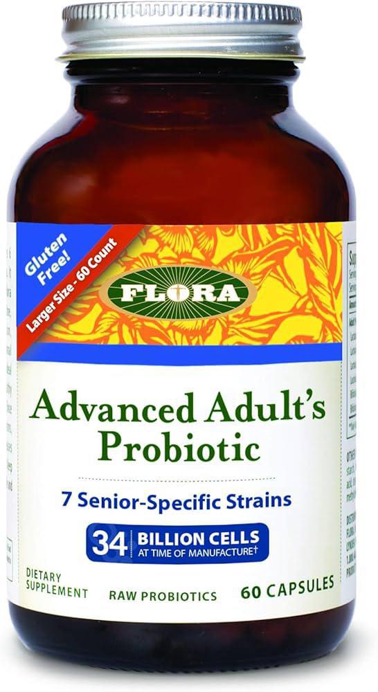 FLORA Advanced Adult's Blend Probiotic, 34 Billion