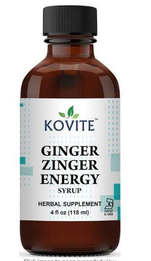 Ginger Zinger Syrup Glycerite